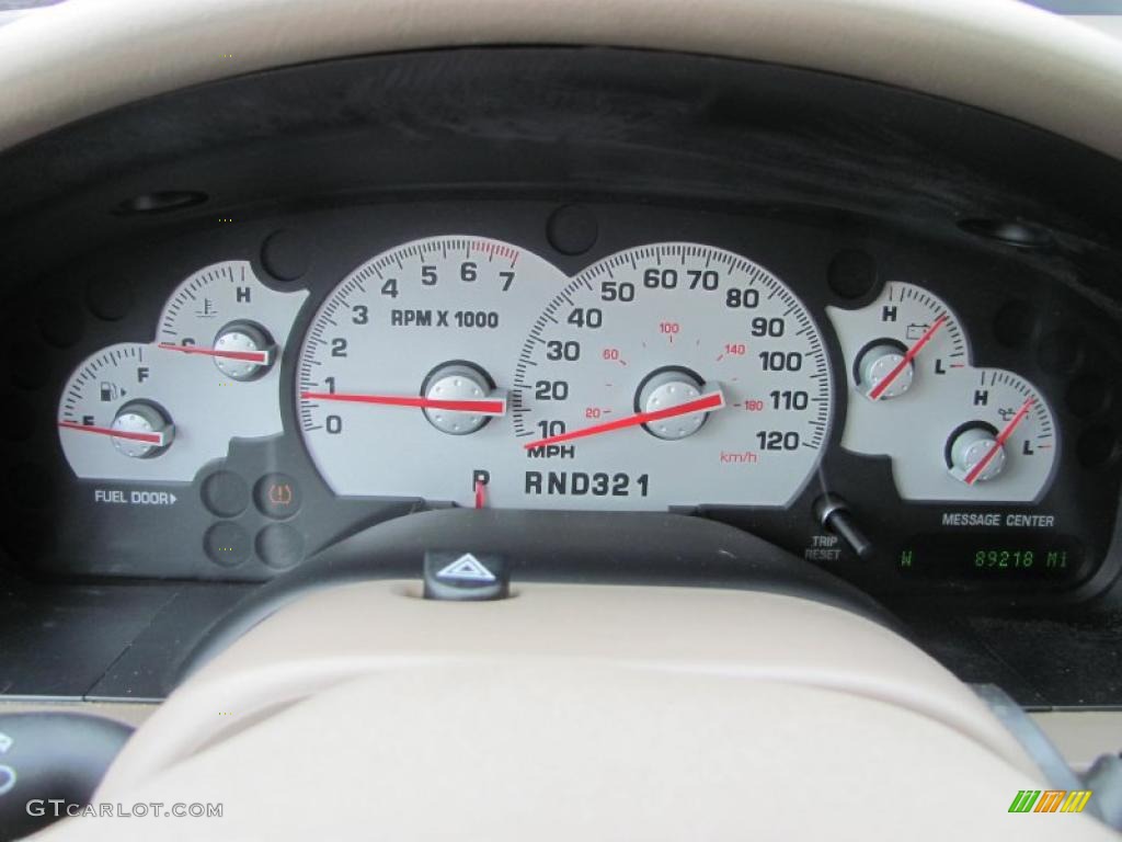 2004 Mercury Mountaineer V8 AWD Gauges Photo #48643909