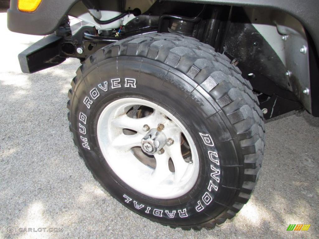 2004 Wrangler X 4x4 - Bright Silver Metallic / Dark Slate Gray photo #21