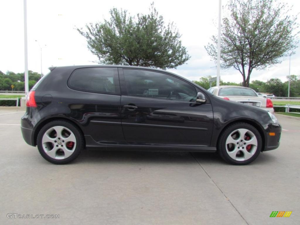 Black Magic Metallic 2009 Volkswagen GTI 2 Door Exterior Photo #48644083