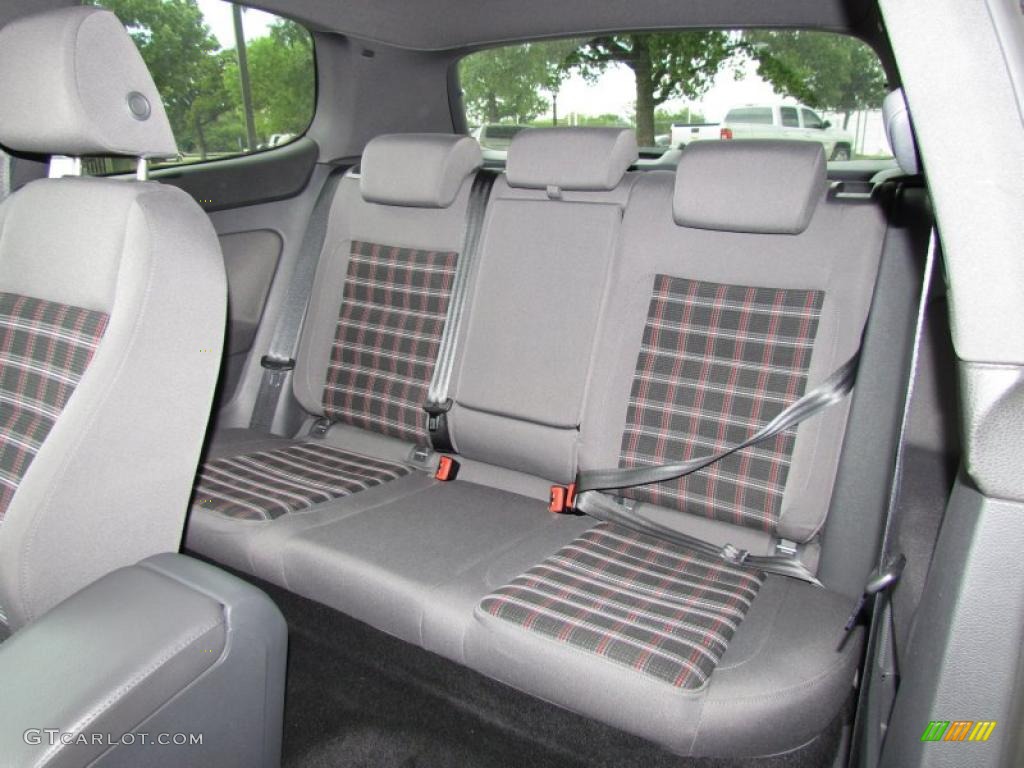 Interlagos Black Cloth Interior 2009 Volkswagen GTI 2 Door Photo #48644176