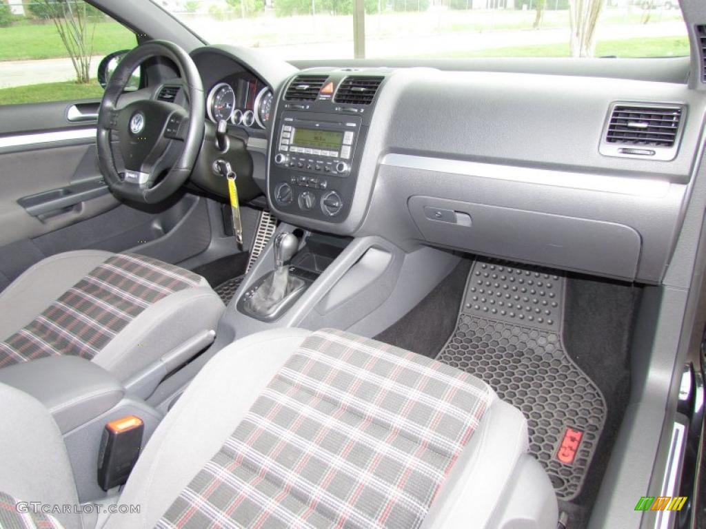 Interlagos Black Cloth Interior 2009 Volkswagen GTI 2 Door Photo #48644214