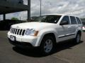 2008 Stone White Jeep Grand Cherokee Laredo 4x4  photo #1