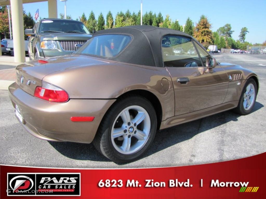 2000 Z3 2.3 Roadster - Impala Brown Metallic / Impala Brown photo #3