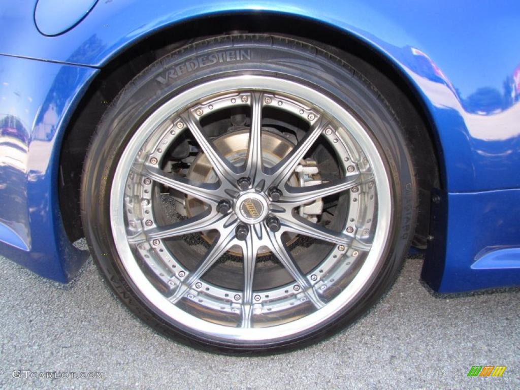 2005 350Z Coupe - Daytona Blue Metallic / Carbon photo #23