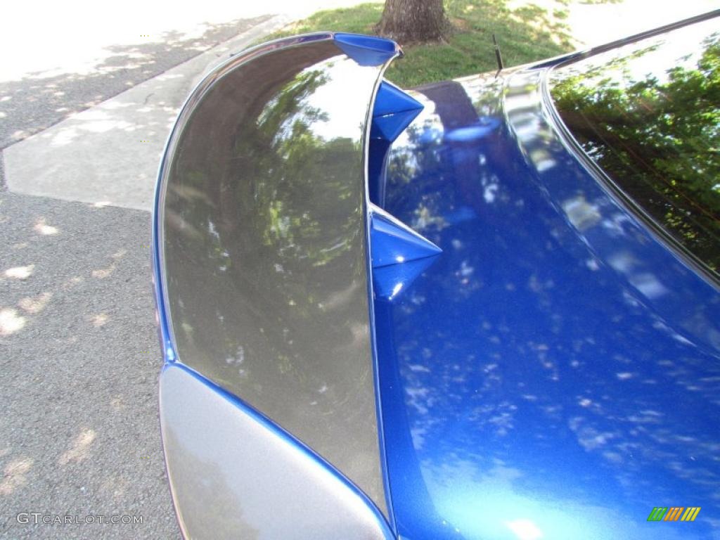 2005 350Z Coupe - Daytona Blue Metallic / Carbon photo #26