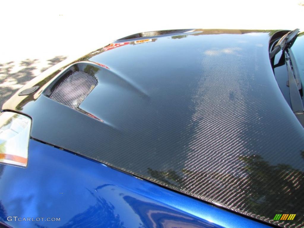 2005 350Z Coupe - Daytona Blue Metallic / Carbon photo #28