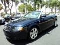 2006 Moro Blue Pearl Effect Audi A4 1.8T Cabriolet  photo #11