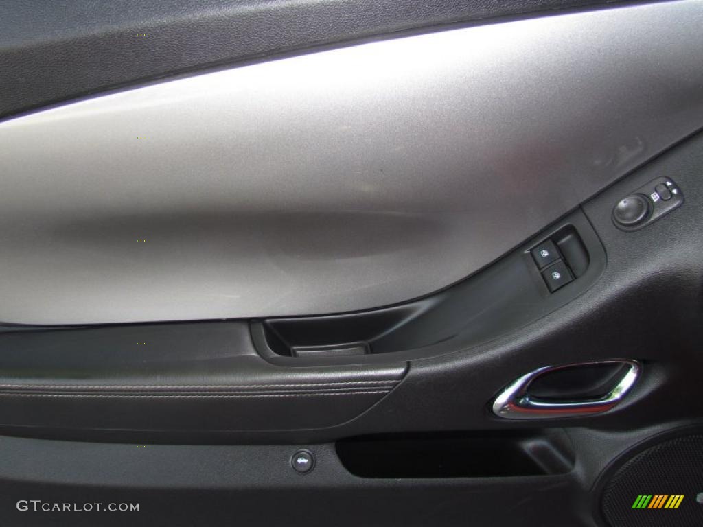 2010 Chevrolet Camaro LT Coupe Black Door Panel Photo #48645724