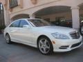 2010 Diamond White Metallic Mercedes-Benz S 550 Sedan  photo #1