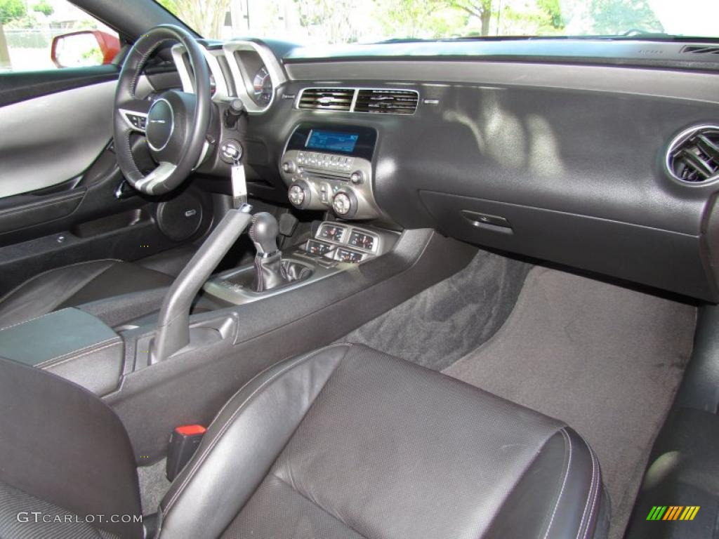 2010 Chevrolet Camaro LT Coupe Black Dashboard Photo #48645775