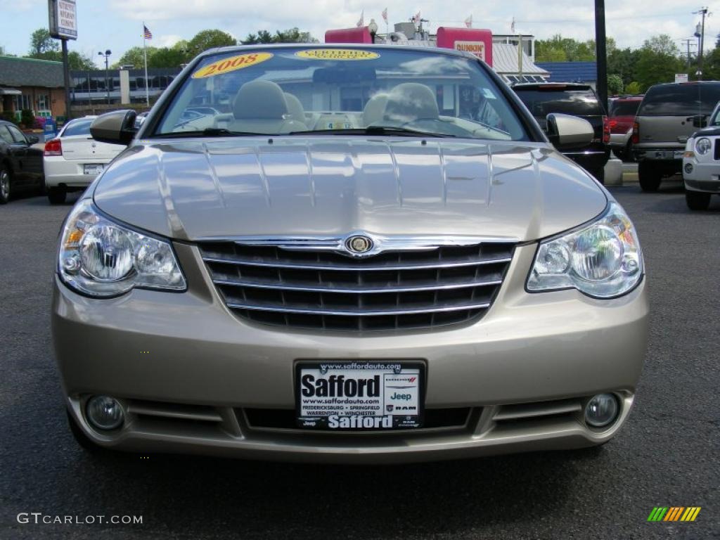 2008 Sebring Limited Convertible - Linen Gold Metallic / Medium Pebble Beige/Cream photo #2