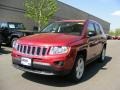 2011 Deep Cherry Red Crystal Pearl Jeep Compass 2.4 Limited 4x4  photo #1