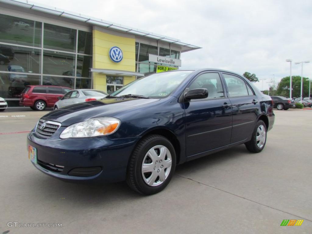 2008 Corolla CE - Indigo Ink Pearl / Stone photo #1