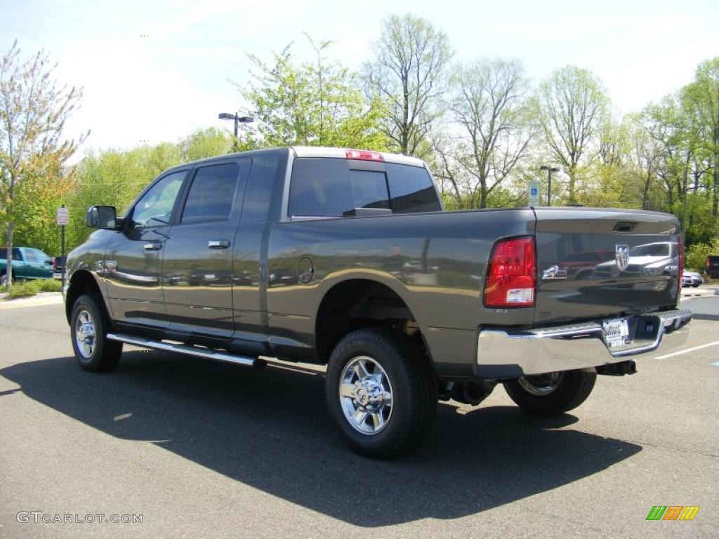 Mineral Gray Metallic 2011 Dodge Ram 3500 HD Big Horn Mega Cab 4x4 Exterior Photo #48647236