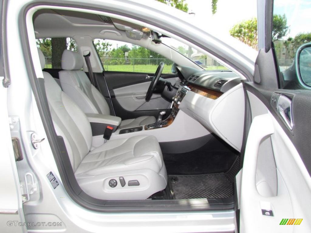 Classic Grey Interior 2006 Volkswagen Passat 3.6 Sedan Photo #48647677
