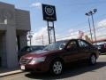 2009 Dark Cherry Red Hyundai Sonata GLS  photo #1