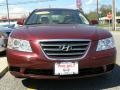 2009 Dark Cherry Red Hyundai Sonata GLS  photo #2