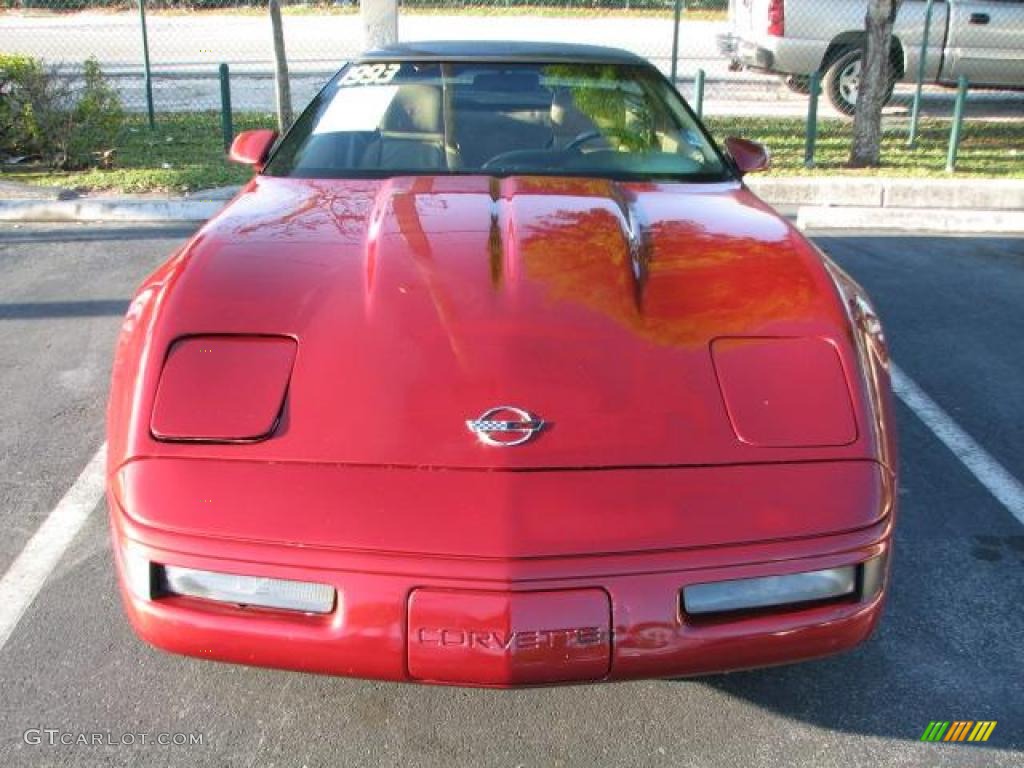 Ruby Red Metallic 1993 Chevrolet Corvette 40th Anniversary Coupe Exterior Photo #48648412