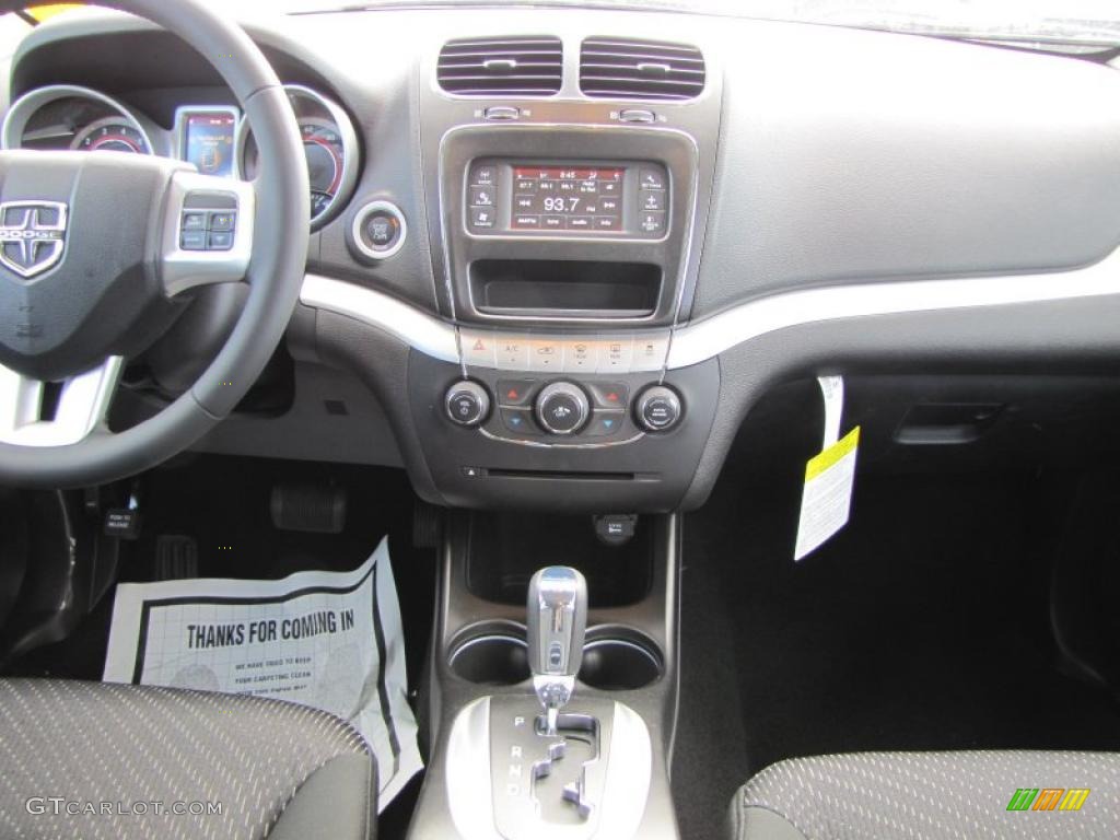 2011 Dodge Journey Express Black Dashboard Photo #48649831