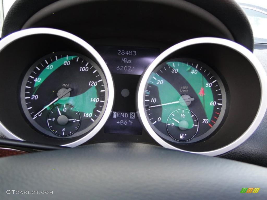 2008 Mercedes-Benz SLK 280 Roadster Gauges Photo #48650065