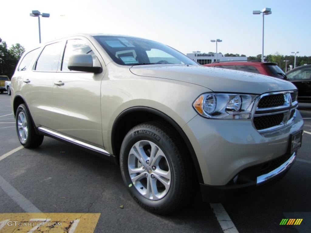 White Gold 2011 Dodge Durango Express Exterior Photo #48650374