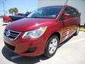 2011 Deep Claret Red Metallic Volkswagen Routan SE  photo #3