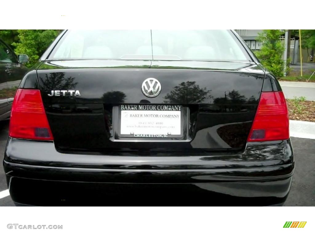 2003 Jetta GLS Sedan - Black / Grey photo #9