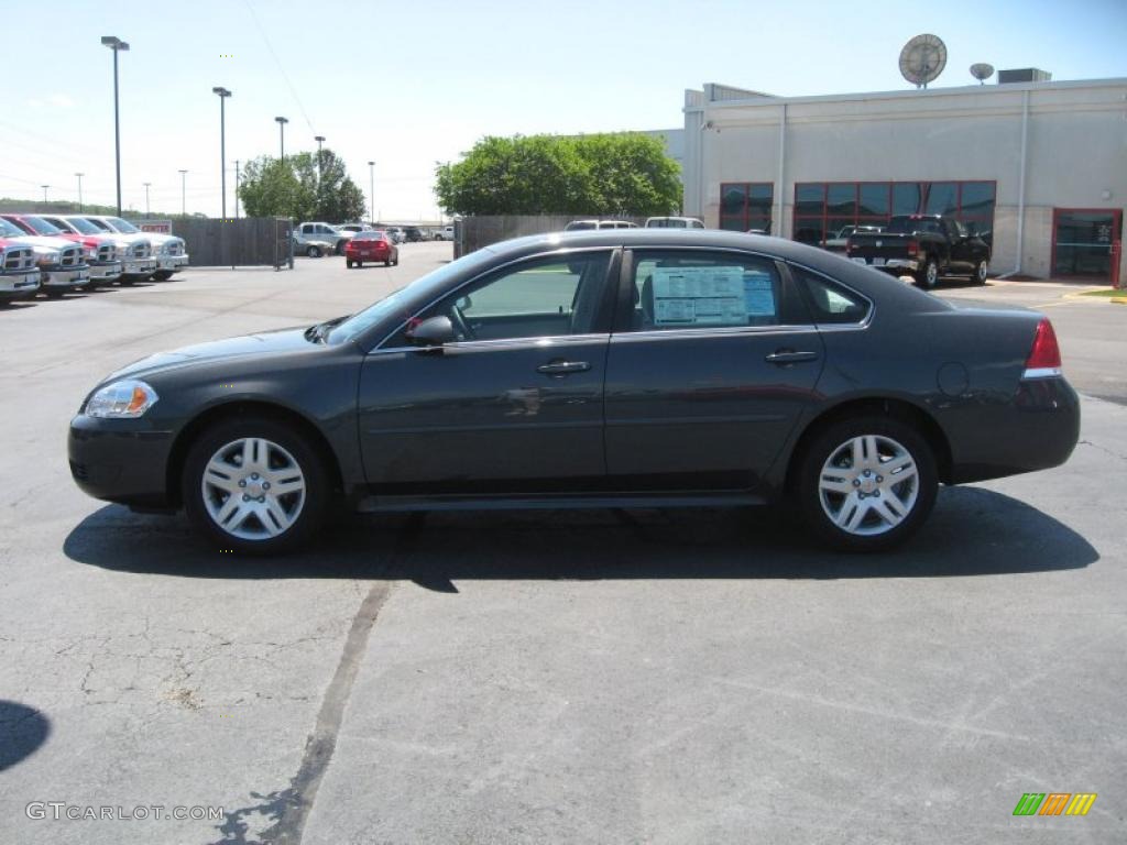 2011 Impala LT - Cyber Gray Metallic / Gray photo #8