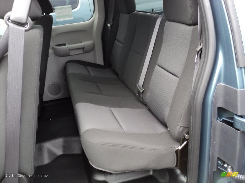 Dark Titanium Interior 2011 Chevrolet Silverado 1500 Extended Cab Photo #48652432