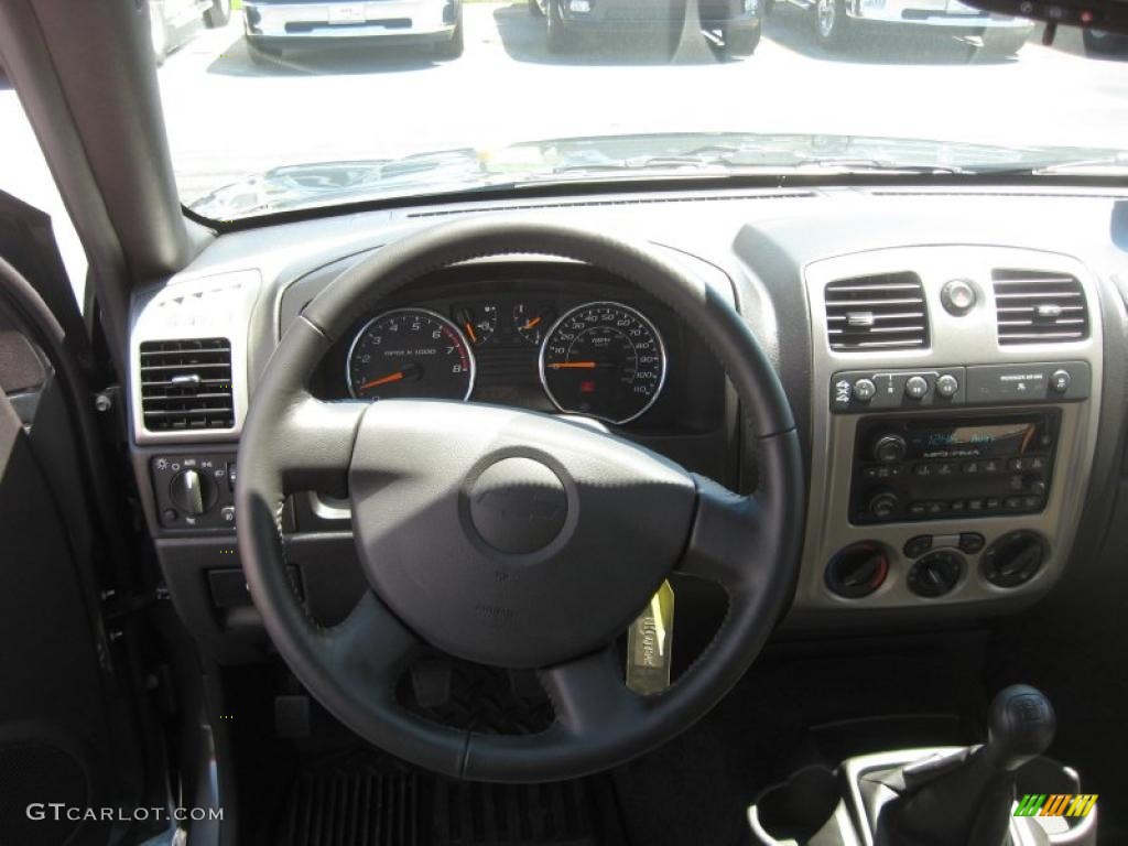 2011 Chevrolet Colorado LT Regular Cab 4x4 Ebony/Light Cashmere Dashboard Photo #48652486