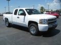 Summit White - Silverado 1500 LS Extended Cab 4x4 Photo No. 3