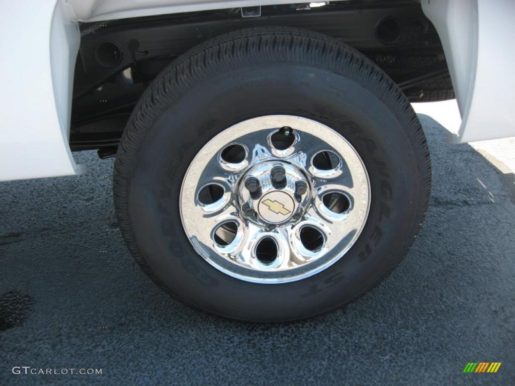 2011 Silverado 1500 LS Extended Cab 4x4 - Summit White / Dark Titanium photo #16