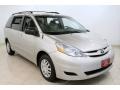 2010 Silver Shadow Pearl Toyota Sienna LE  photo #1