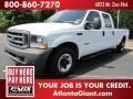 2003 Oxford White Ford F350 Super Duty XL Crew Cab  photo #1