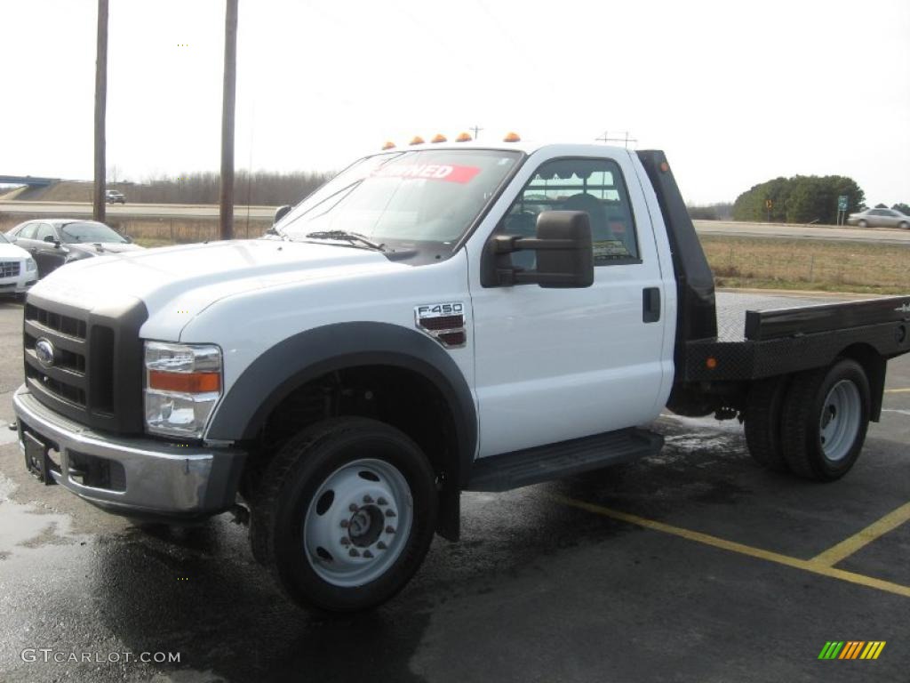 2008 Ford F450 Super Duty XL Regular Cab Chassis Stake Truck Exterior Photos