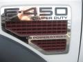 2008 Ford F450 Super Duty XL Regular Cab Chassis Stake Truck Badge and Logo Photo