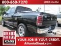 2006 Brilliant Black Crystal Pearl Dodge Ram 1500 SLT Quad Cab  photo #2