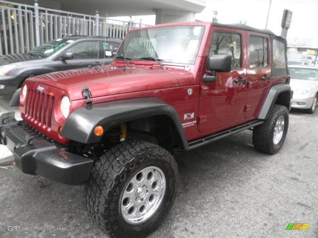 Red Rock Crystal Pearl Jeep Wrangler Unlimited