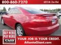 2003 San Marino Red Honda Accord EX V6 Coupe  photo #2