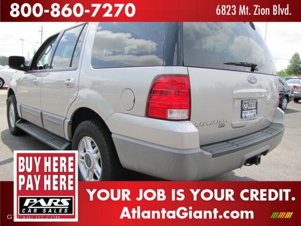 2003 Expedition XLT - Silver Birch Metallic / Flint Grey photo #2