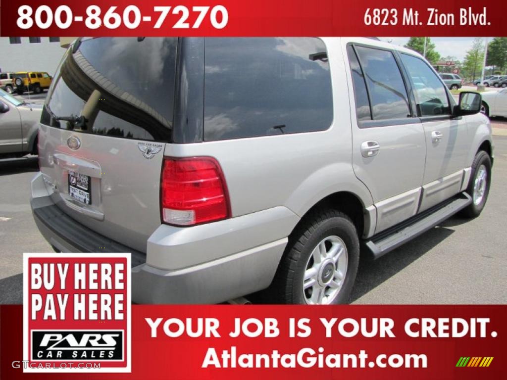 2003 Expedition XLT - Silver Birch Metallic / Flint Grey photo #3