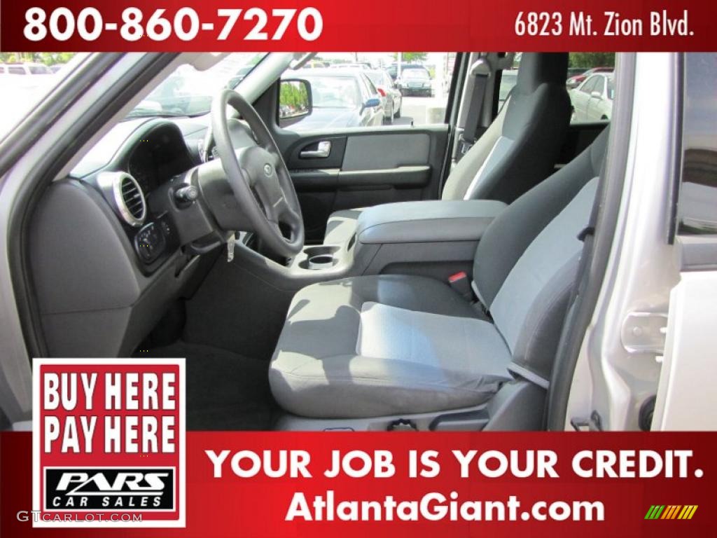 2003 Expedition XLT - Silver Birch Metallic / Flint Grey photo #6