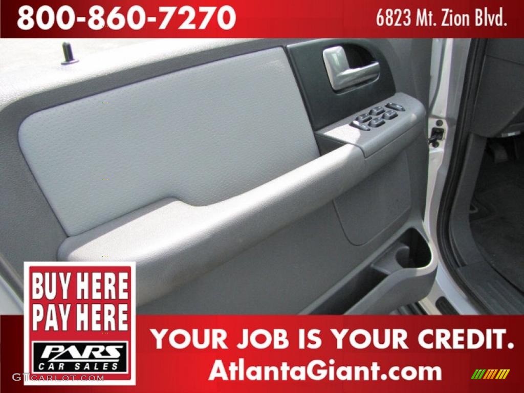 2003 Expedition XLT - Silver Birch Metallic / Flint Grey photo #7