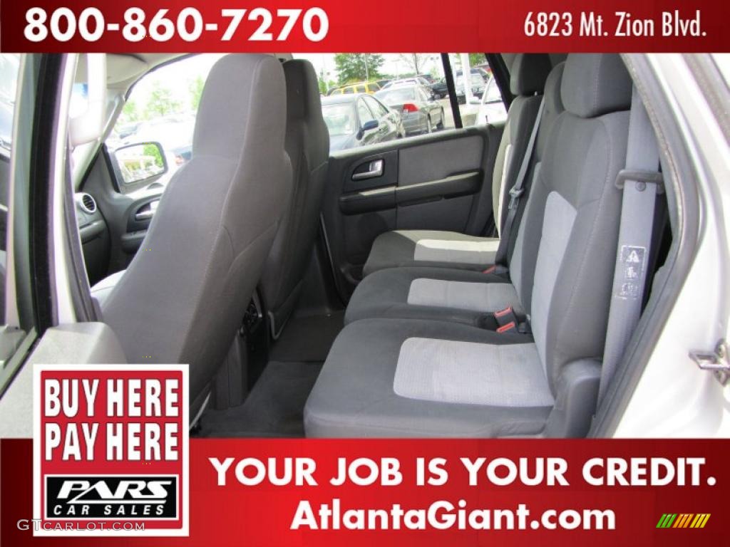 2003 Expedition XLT - Silver Birch Metallic / Flint Grey photo #8