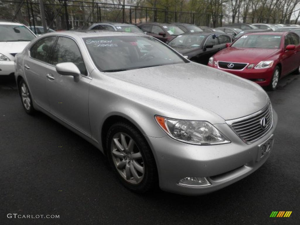 Mercury Silver Metallic 2008 Lexus LS 460 Exterior Photo #48656020
