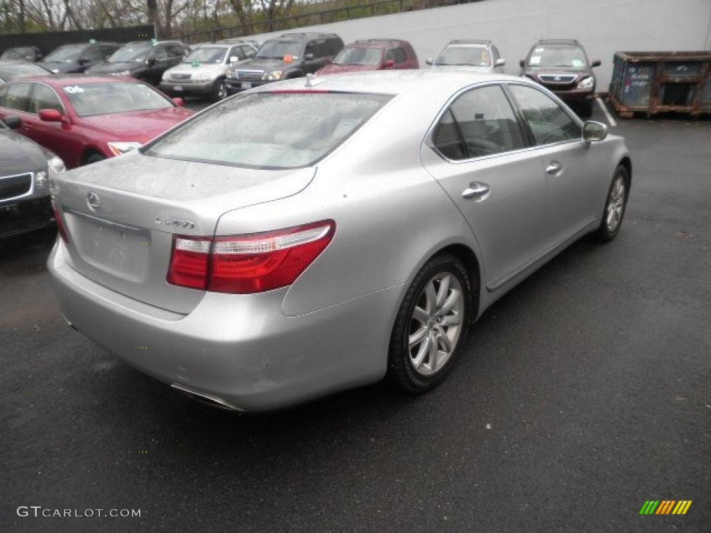 Mercury Silver Metallic 2008 Lexus LS 460 Exterior Photo #48656029
