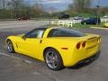 Velocity Yellow 2008 Chevrolet Corvette Coupe Exterior