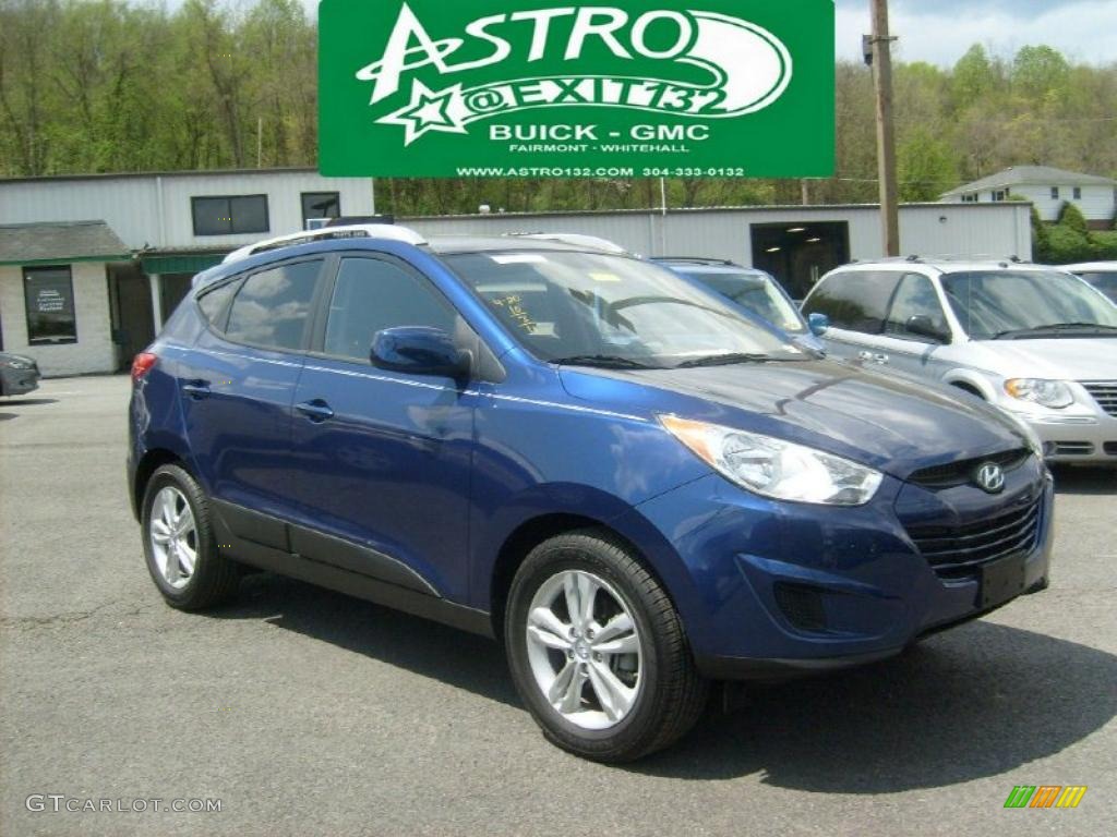 Iris Blue Hyundai Tucson