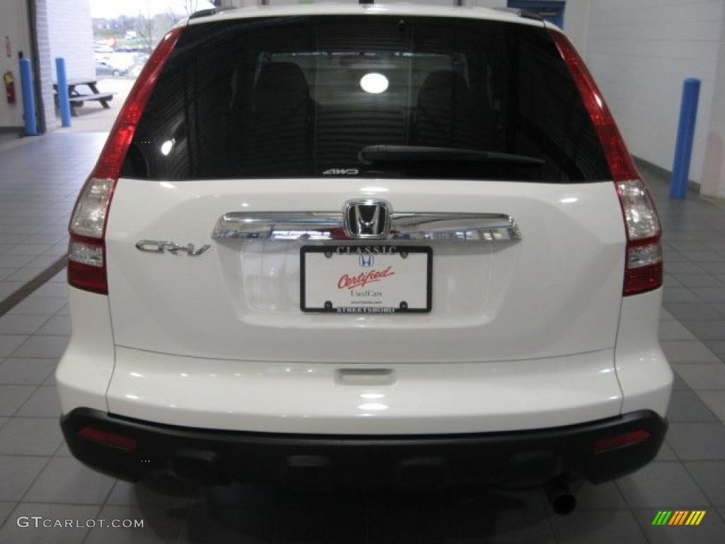 2009 CR-V EX 4WD - Taffeta White / Gray photo #8