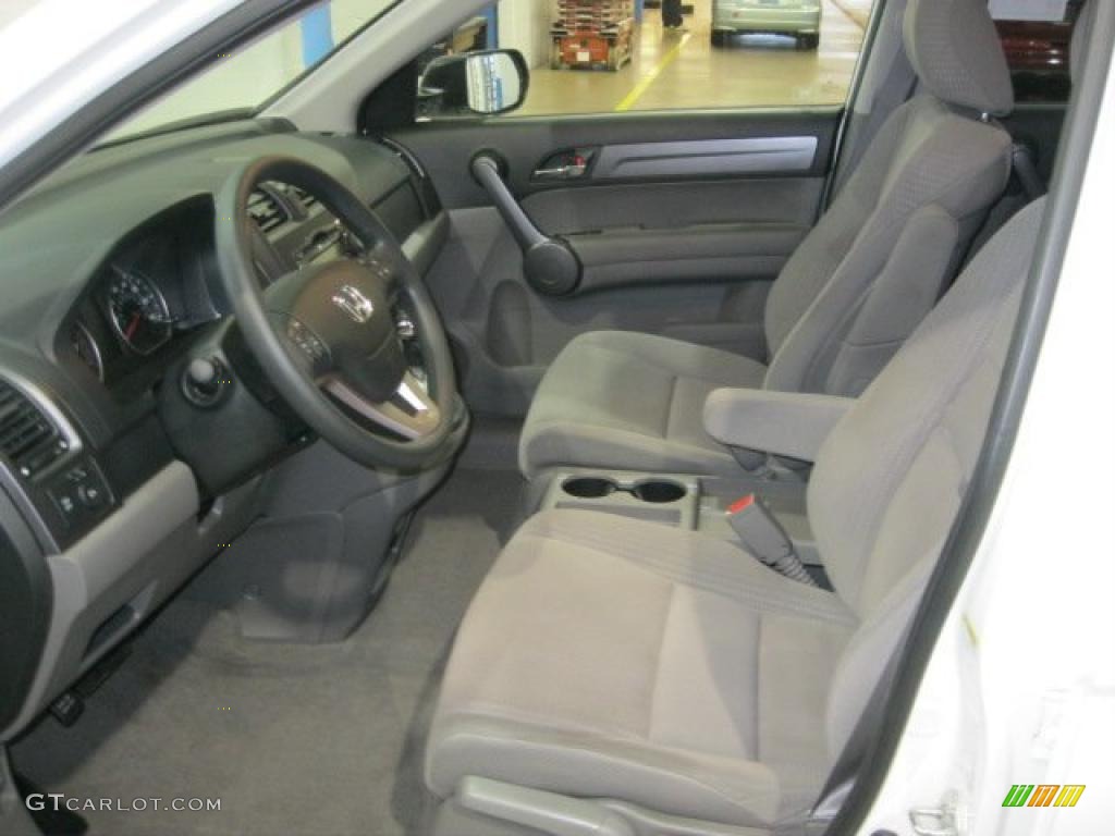 2009 CR-V EX 4WD - Taffeta White / Gray photo #20